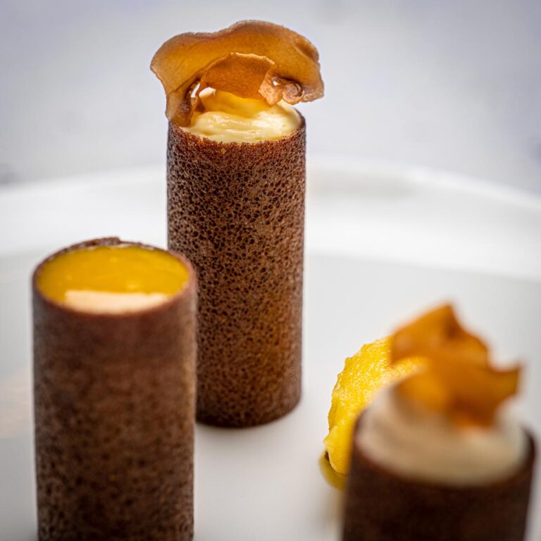 Dégustation raffinée issue de nos services traiteur haut de gamme